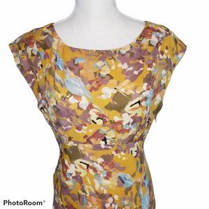 Sundance Silk Floral Midi Dress Perfect for Easter.Spring. Summer or Fall